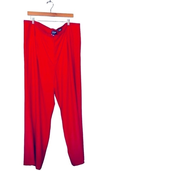 J.Crew Wool Tuxedo Wide-Leg Pleated Limited Edition Pants in Red Color S… - Picture 4 of 16
